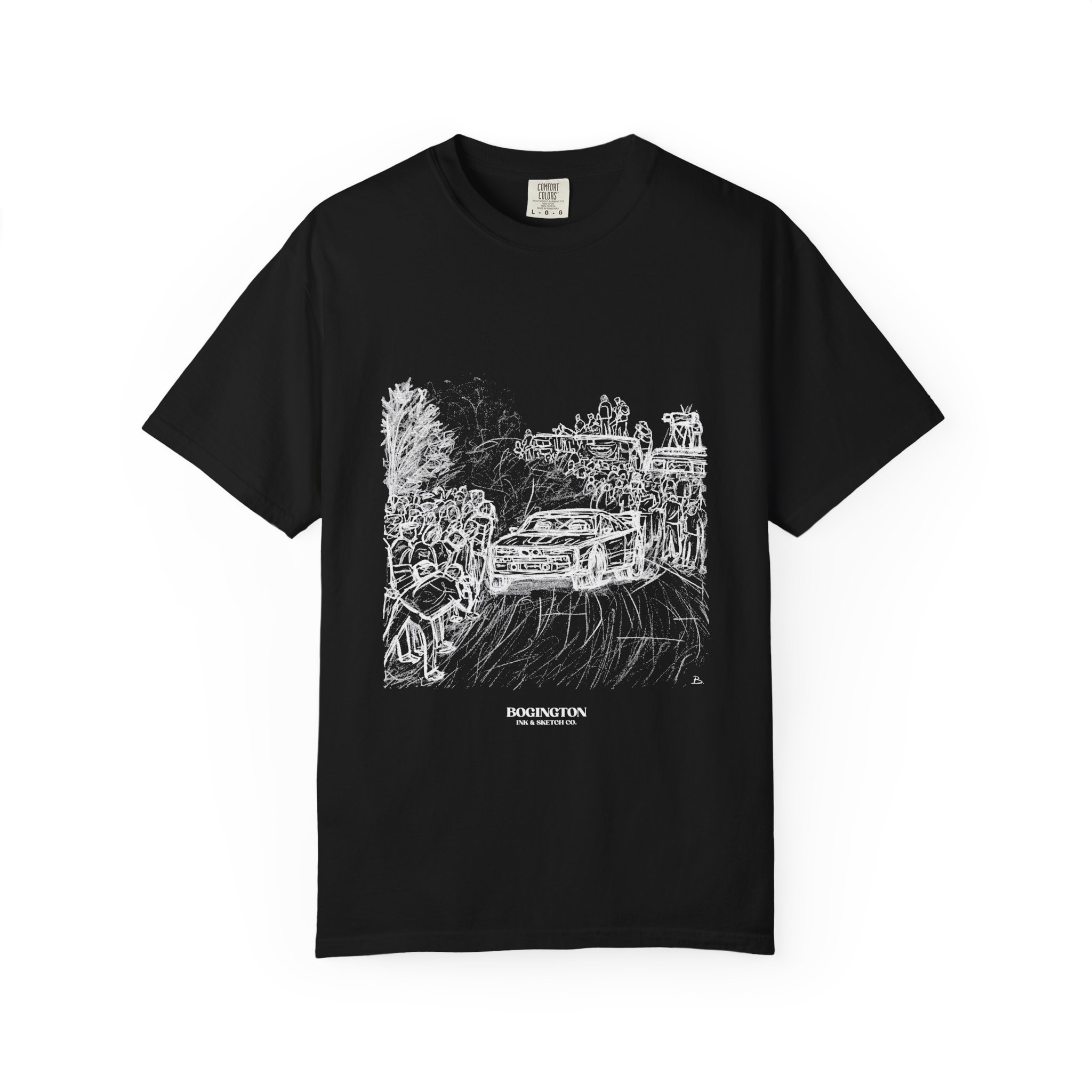 Dust Line Black T-Shirt – Image 3