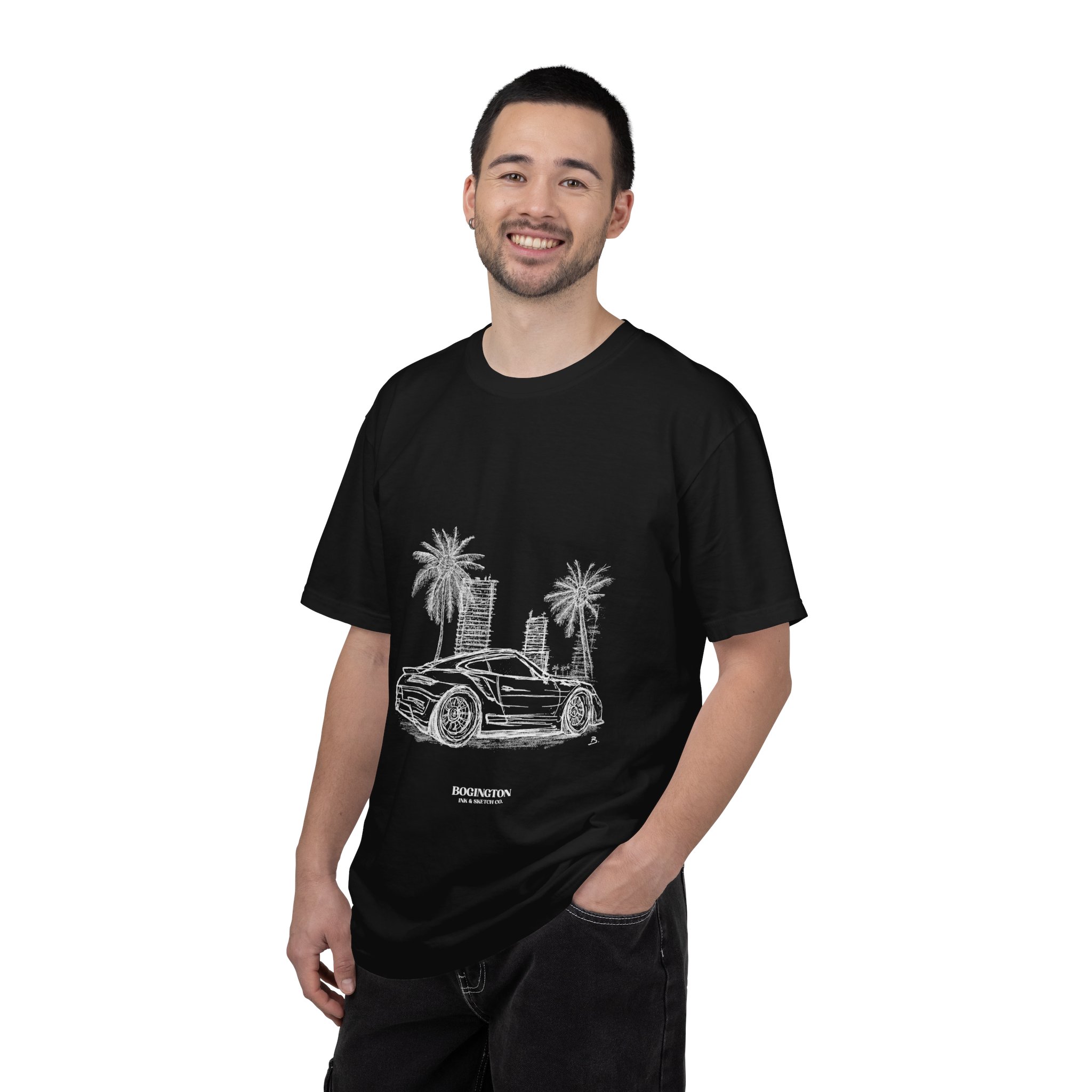 Palm Run Black T-Shirt – Image 5