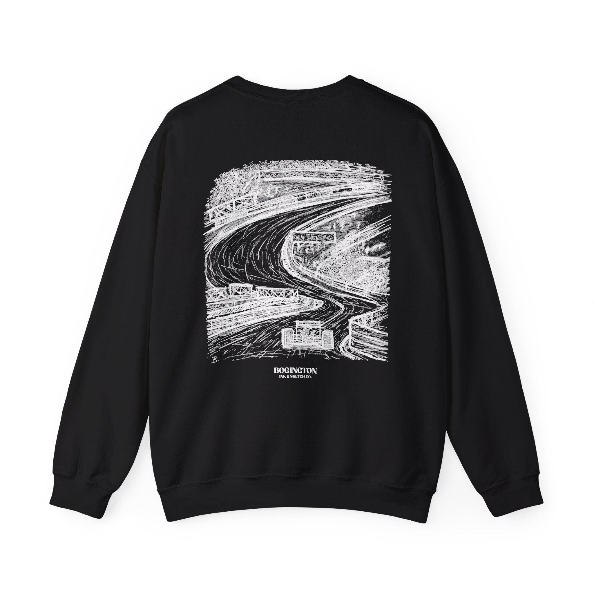 Circuit Flow Black Sweatshirt – Image 3