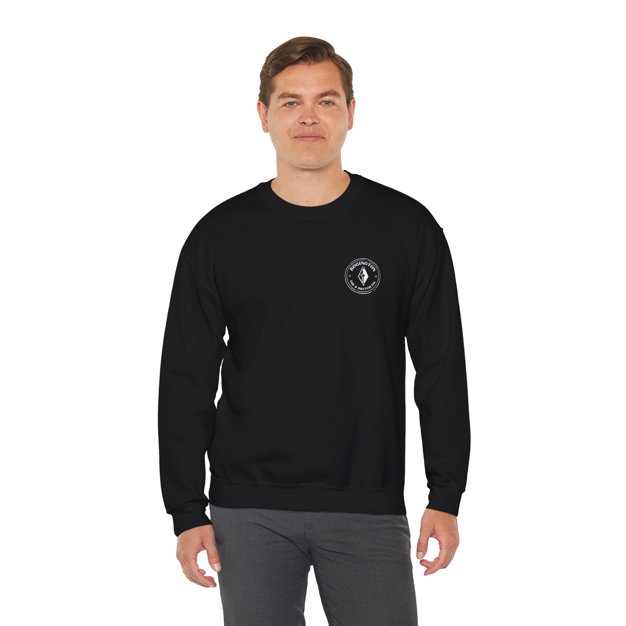Dust Line Black Sweatshirt – Image 6
