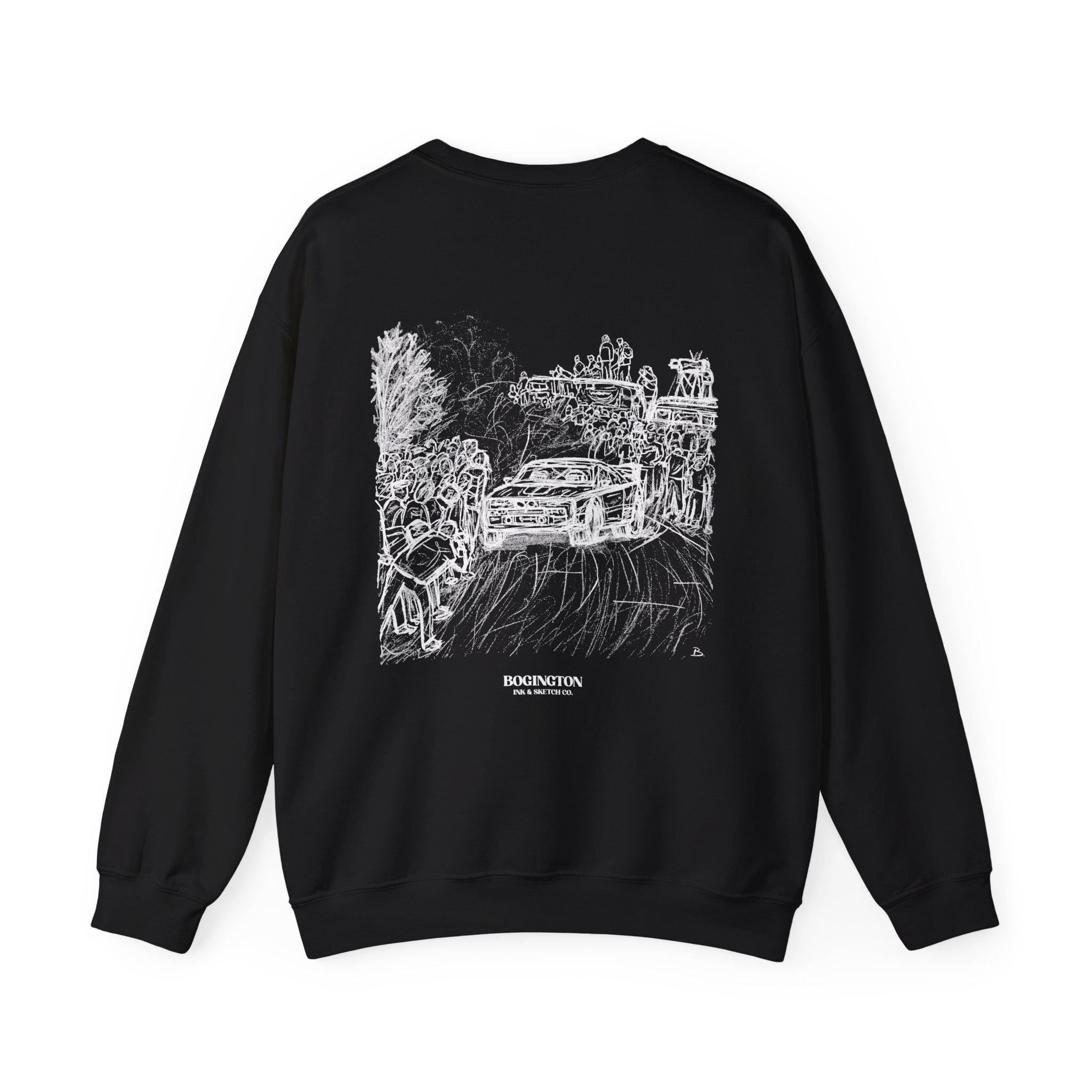 Dust Line Black Sweatshirt – Image 3