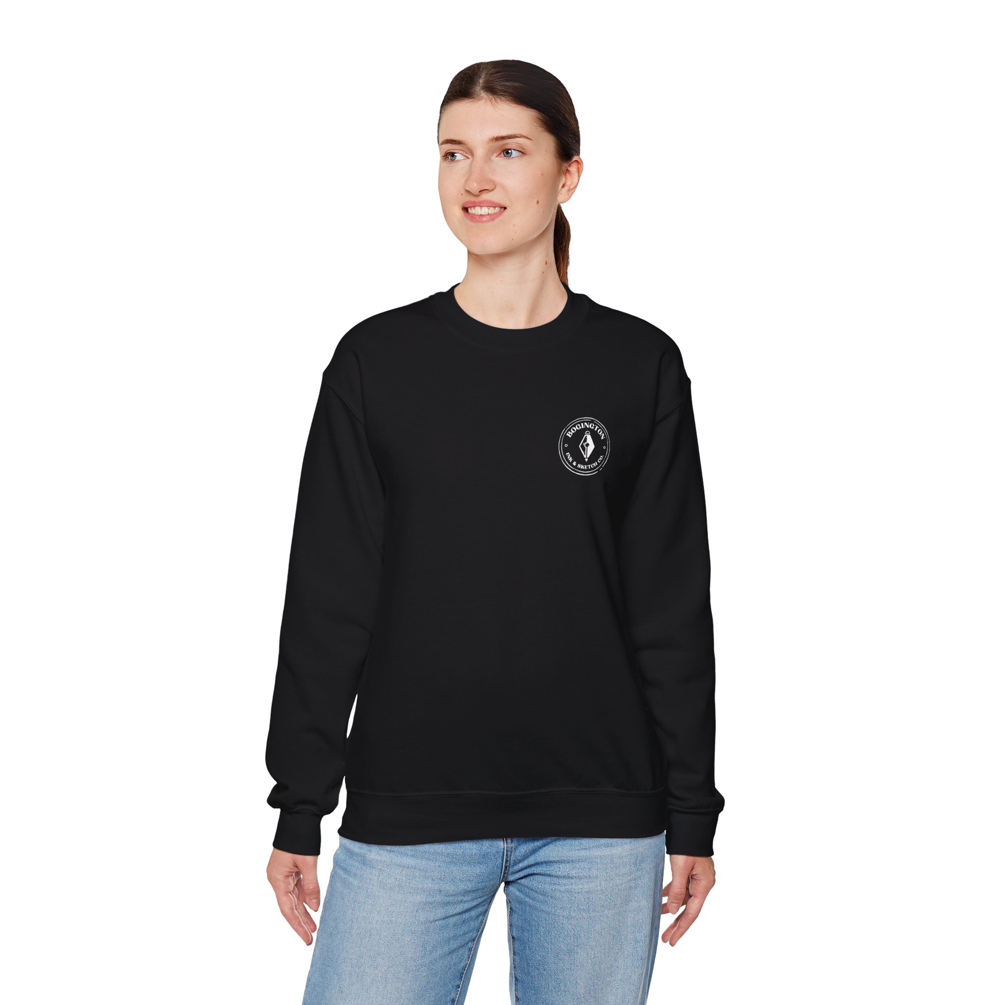 Palm Run Black Sweatshirt – Image 8