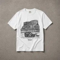 City Apex White T-Shirt – Image 1
