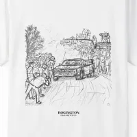 Dust Line White T-Shirt – Image 2