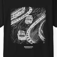Slipstream Study Black T-Shirt – Image 2