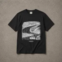Circuit Flow Black T-Shirt – Image 1