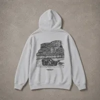 City Apex Grey Hoodie – Image 1