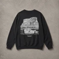 City Apex Black Sweatshirt – Image 1