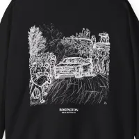 Dust Line Black Sweatshirt – Image 4