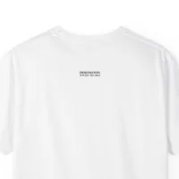 Dust Line White T-Shirt – Image 4