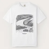 Circuit Flow White T-Shirt – Image 2