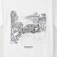 Dust Line White T-Shirt – Image 5