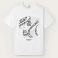 Slipstream Study White T-Shirt – Image 2