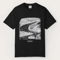 Circuit Flow Black T-Shirt – Image 2