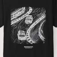 Slipstream Study Black T-Shirt – Image 4