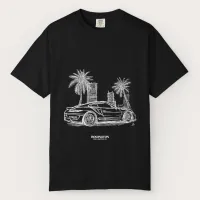 Palm Run Black T-Shirt – Image 2