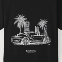 Palm Run Black T-Shirt – Image 4