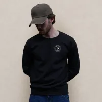 Circuit Flow Black Sweatshirt – Image 2
