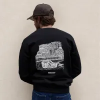 City Apex Black Sweatshirt – Image 1