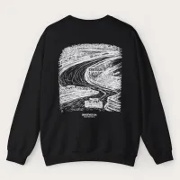 Circuit Flow Black Sweatshirt – Image 3