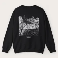 Dust Line Black Sweatshirt – Image 3