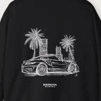Palm Run Black Sweatshirt – Image 5