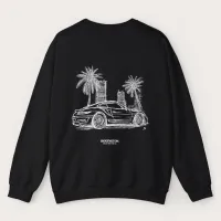 Palm Run Black Sweatshirt – Image 3