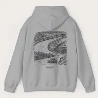 Circuit Flow Grey Hoodie – Image 3