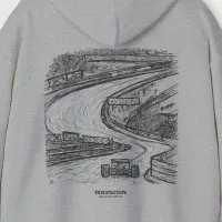 Circuit Flow Grey Hoodie – Image 5