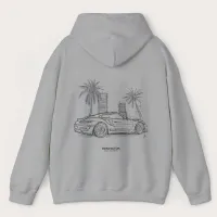 Palm Run Grey Hoodie – Image 3