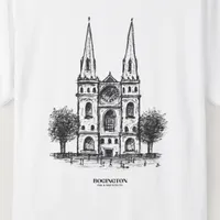 Gothic Grandeur White T-shirt – Image 4