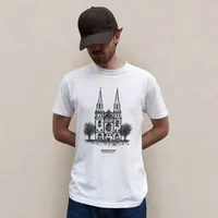 Gothic Grandeur White T-shirt – Image 1