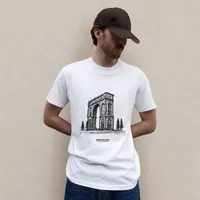 Monumental Passage White T-shirt – Image 1