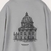 Classical Crown Grey Hoodie – Image 5