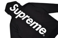 Supreme Hoodie and Matching Joggers Set - Black – Image 1