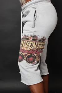 Women's 3/4 Graphic Shorts – Image 2