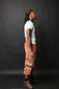 Men's 3/4 Graphic Shorts – Image 10