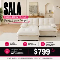 Sala Seccional Tipo L Beige 48 – Image 1