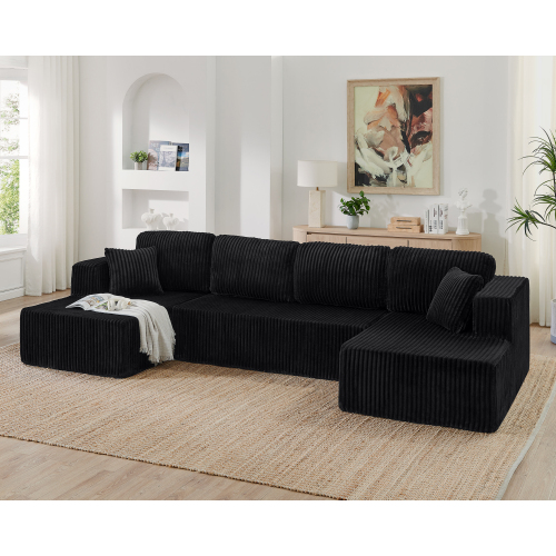 Sala Seccional Tipo U Beige 48 – Image 3