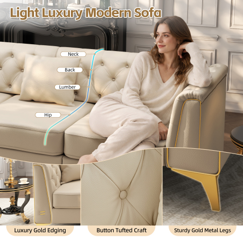 Sala Seccional Modular Beige 48 – Image 5