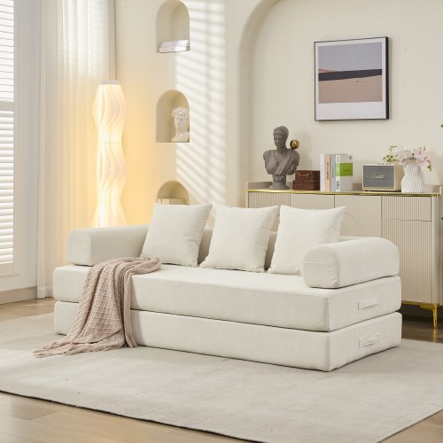 Sofa Cama Beige 48 – Image 2