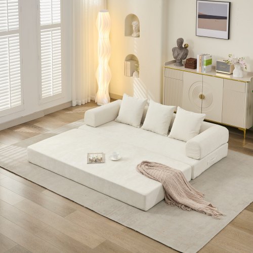 Sofa Cama Beige 48 – Image 3