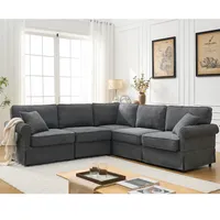 Sofa Cama Gris 48 - 007 – Image 4