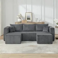 Sala Seccional Modular Gris 48 - 008 – Image 7