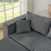 Sala Seccional Modular Gris 48 - 008 – Image 9