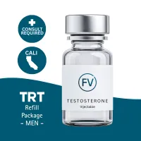 TRT CALI  Men's Refill Package 60 days (Cypionate 200mg/mL 10mL + Anastrozole 24×1mg) – Image 1