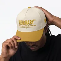 Visionary™ Two-Tone Snapback Hat – Gold