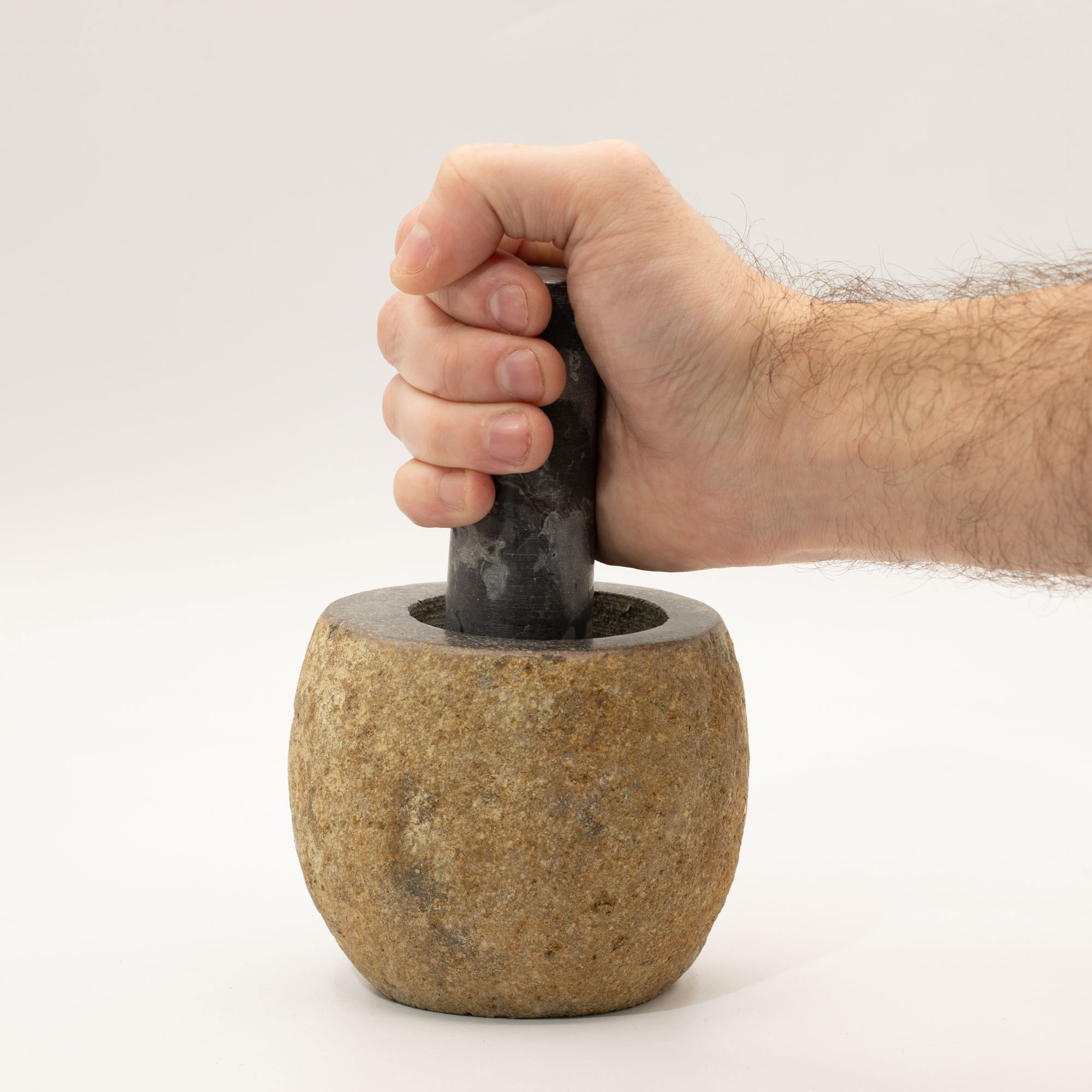 Natuurlijke Riviersteen Vijzel & Stamper – Image 4
