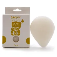 Konjac Spons Druppel – Natuurlijke Gezichts- & Lichaamsverzorging – Natuurlijk