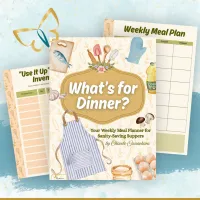 "What's For Dinner" Meal Planner – Image 1